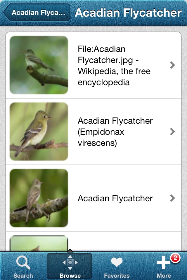 2000 Bird Species with Guides screenshot 2