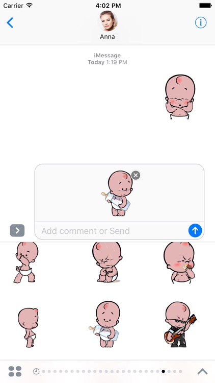 Funny Baby Boy - Animated Stickers for iMessage