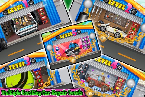 Kids Auto Repair Garage- Fix Cars Mechanic game screenshot 2