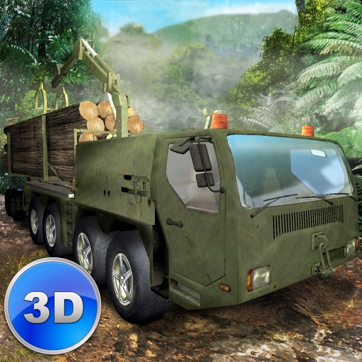 Jungle Logging Truck Simulator 3D icon