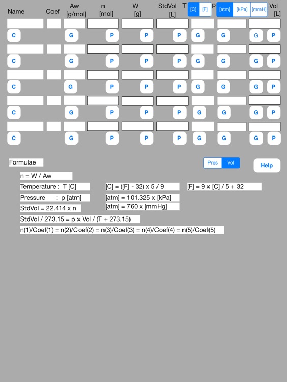 Mol Calculator