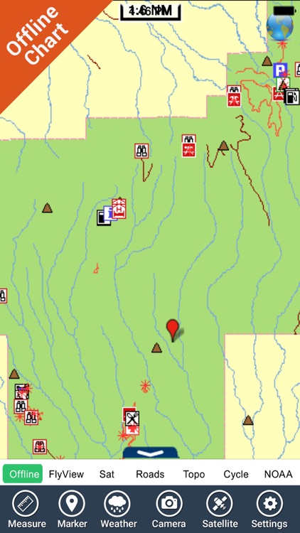 Mesa Verde Park  GPS and outdoor map with guide