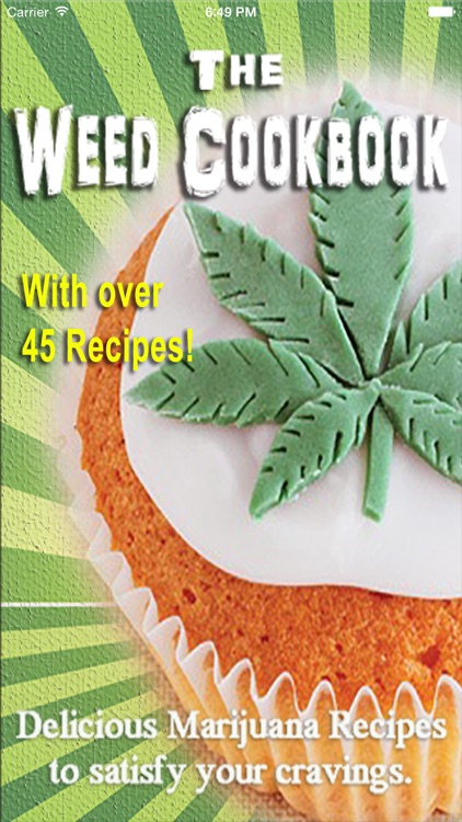 Weed Cookbook - Medical Marijuana Recipes & Cookin screenshot-0