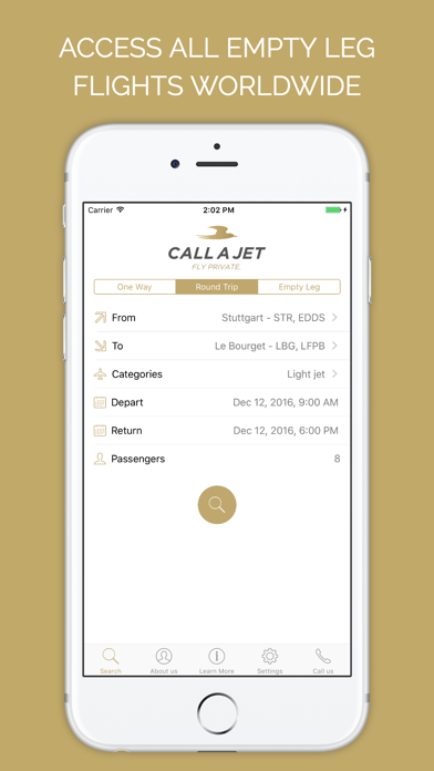 How to cancel & delete Call a Jet – Your Personal Jet Broker from iphone & ipad 3