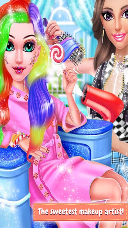 Sweet Candy Make Up Me Salon Game for Girls
