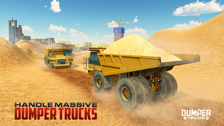 Heavy Dumper Truck Simulator 3D –Construction Game