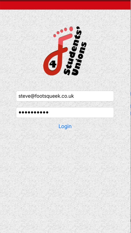 Footsqueek 4 Students' Unions Committee App