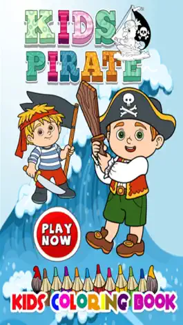 Game screenshot Free pirate games finger painting kid-coloringbook mod apk