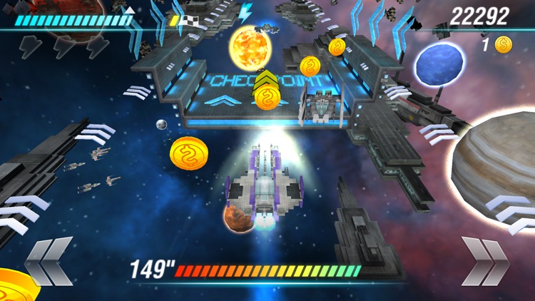 Ego Wars Free . Iron SpaceShip Combat Simulator screenshot-3