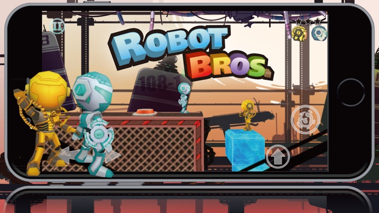 Robot Bros Free screenshot-3