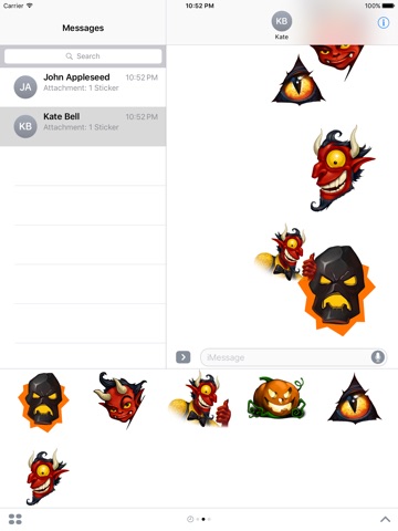 Doodle Devil Stickers Pack screenshot 3