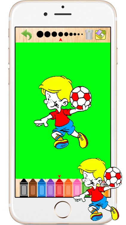 Soccer Football Kids Coloring Books Games for Kids