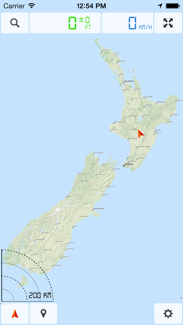 ニュージーランド - オフライン地図&GPSナビゲータのおすすめ画像1