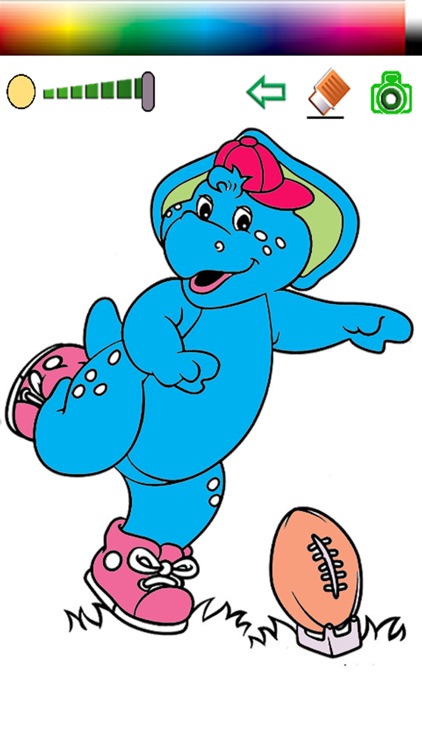 Painting Game Barney And Friends Edition