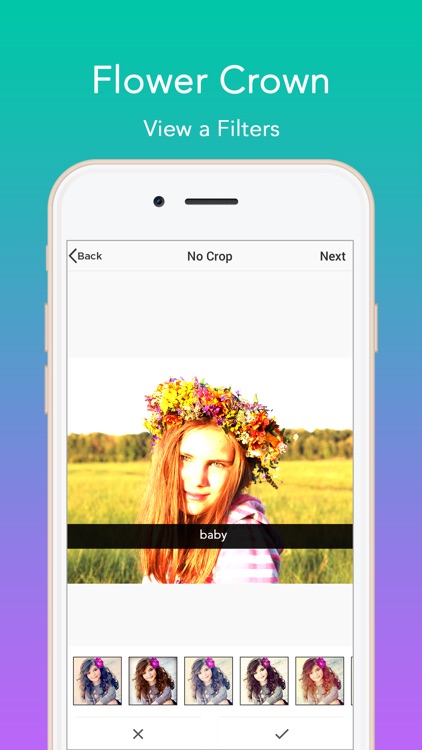 Flower Crown Photo Editor and Montage screenshot-3
