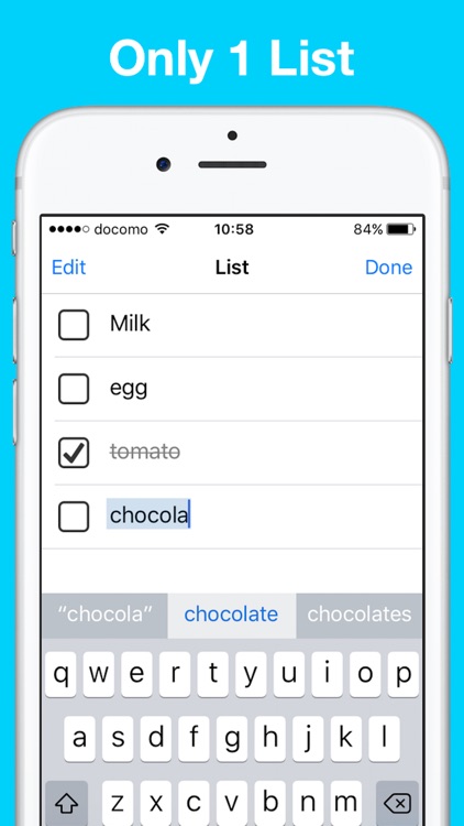 Simple ToDo List - 1 task list