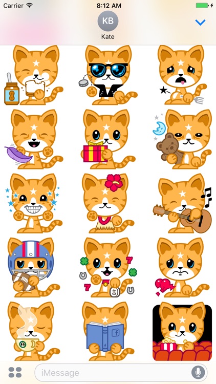 Cute Meow Stickers