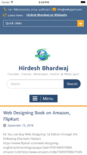 Hirdesh Bhardwaj - Trainer, Developer, Author(圖2)-速報App