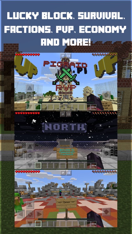 Live Servers for Minecraft PE & PC Pocket Edition