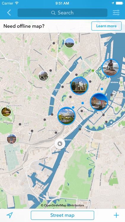 Copenhagen Offline Map and City Guide