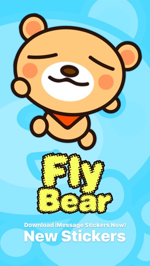 Fly Bear - Cute Stickers by NICE Sticker(圖1)-速報App