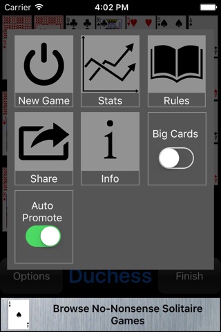 Duchess Solitaire screenshot 4