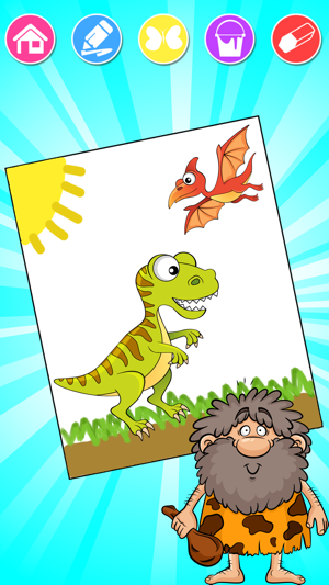 Dino Coloring Adventures Book(圖4)-速報App