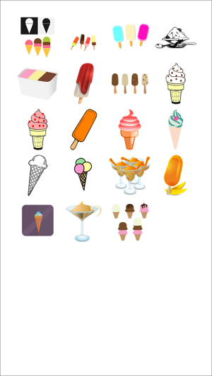 Ice Cream Stickers