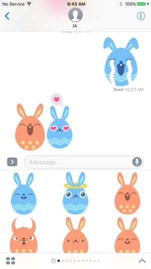 Rabbit Animation Sticker(圖1)-速報App