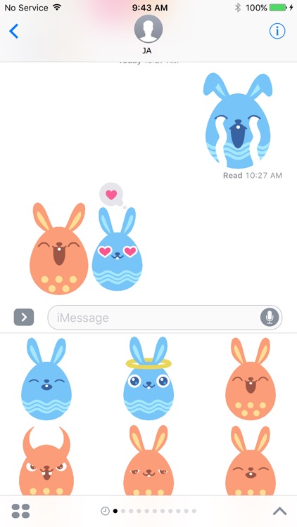 Rabbit Animation Sticker screenshot-0