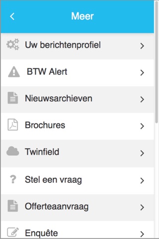 Accountants- & Administratiekantoor Van Huizen screenshot 2