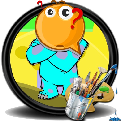 Coloring Games Sulley Monster Version Icon