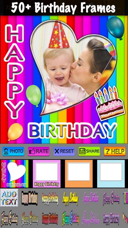 Birthday Picture Frames