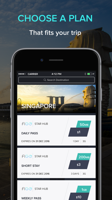 FiGO - Mobile Data for Travel screenshot 3