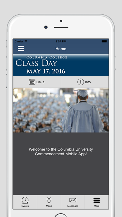 How to cancel & delete Columbia University Commencement Week 2016 from iphone & ipad 2