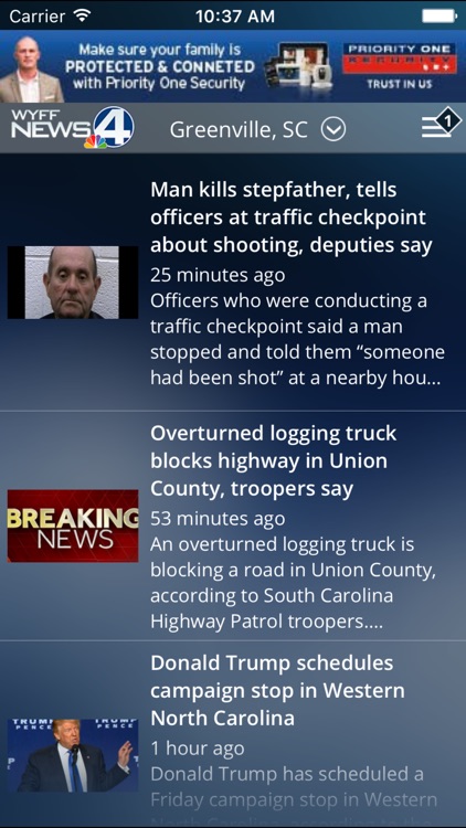 WYFF 4 Weather screenshot-3