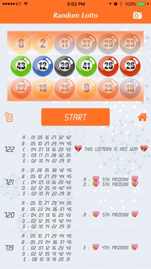 Lotto Numbers Generator