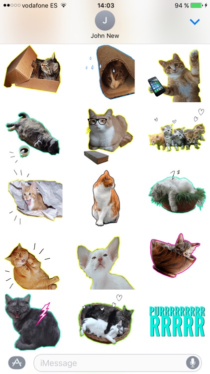 Let's Meow! - Cat Sticker Pack for Cat Lovers!