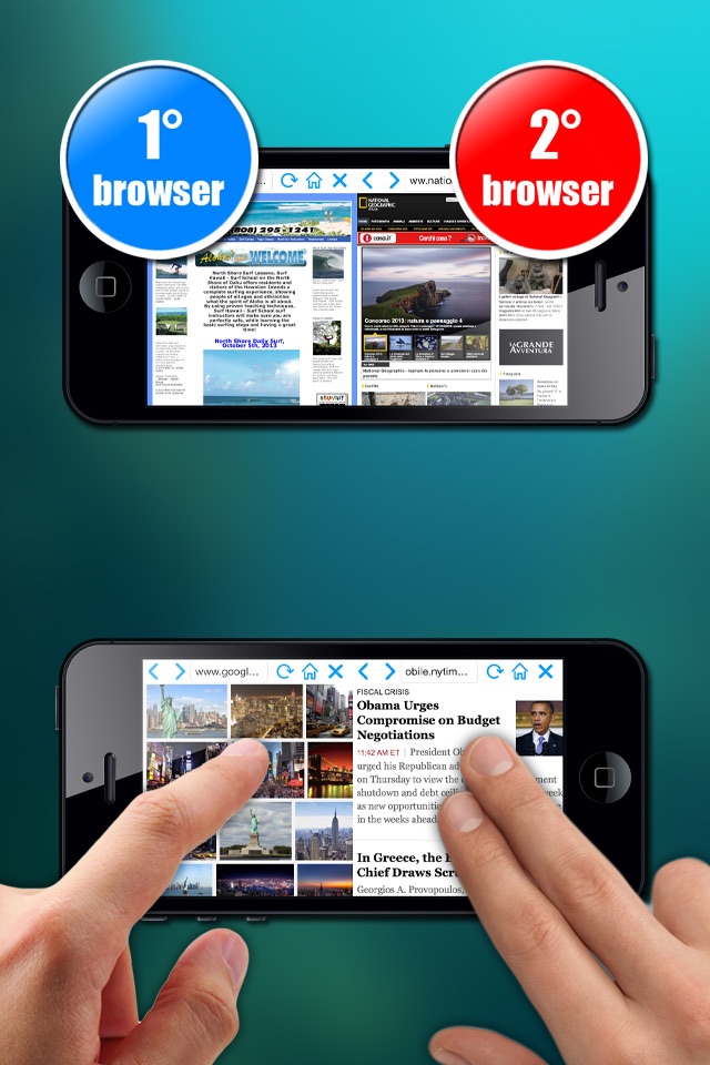 Double browser Pro 2 in 1 screenshot 2