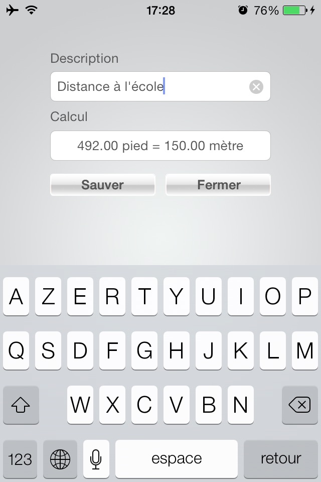 Foot Meter screenshot 3