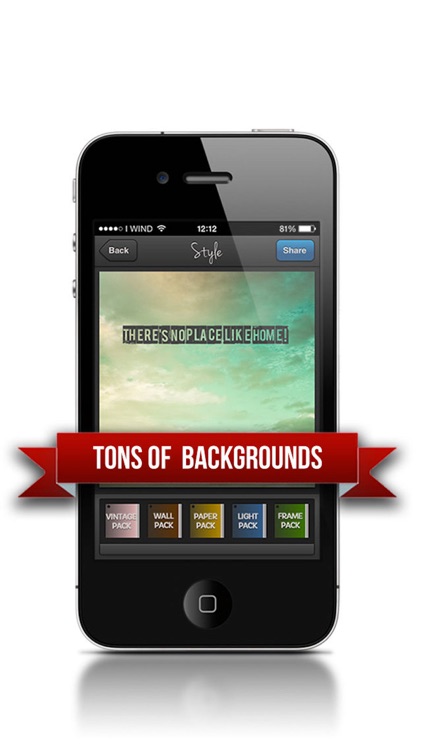 Tweegran - Text message and quotes to pictures