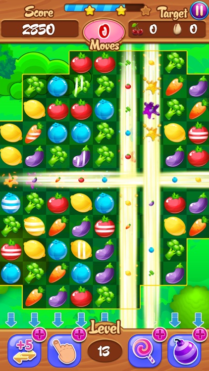 Farm King - Vegetable Match 3 Game