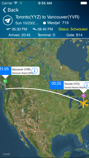 Vancouver Airport + Flight Tracker(圖1)-速報App