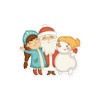 Funny Christmas Stickers