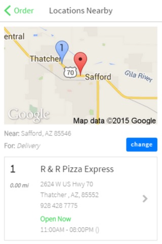 R & R Pizza Express screenshot 2