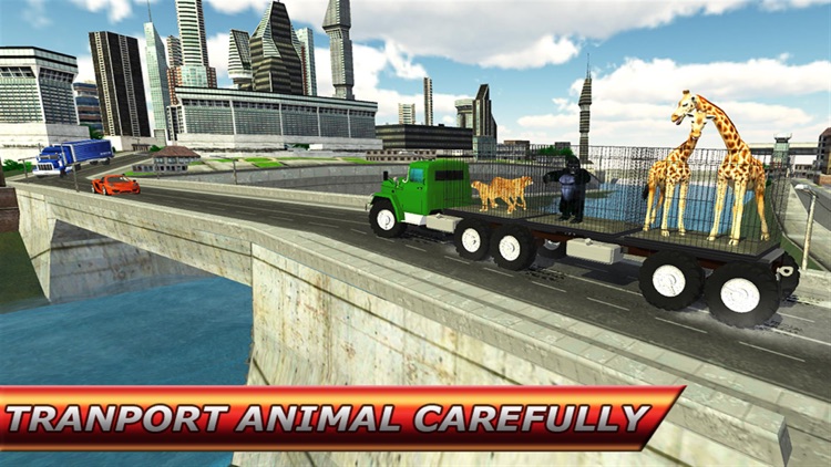 Zoo Animal Transport 3d Simulator 2017 screenshot-4