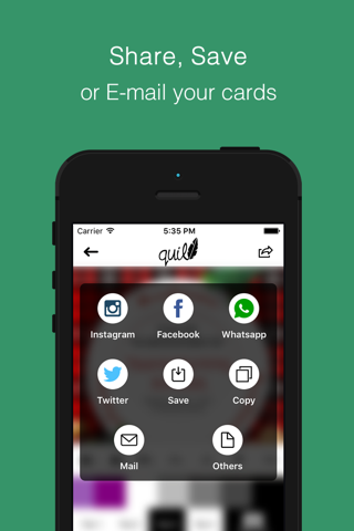 Christmas Invitation E Cards - Quill screenshot 4