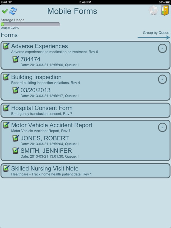 Screenshot #4 pour Mi-Forms