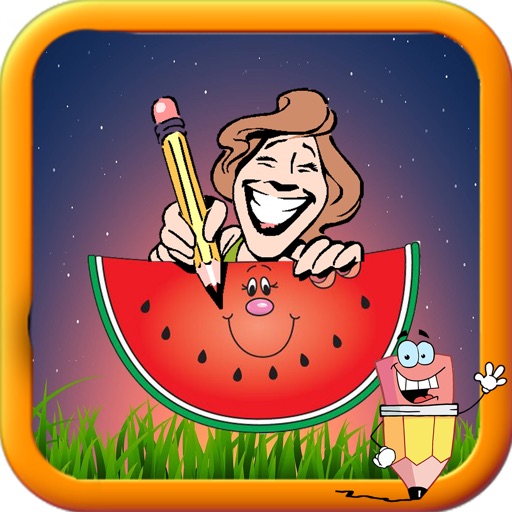 Baby Fruit Cartoon Coloring Version iOS App