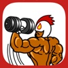 Bodybuilder Stickers